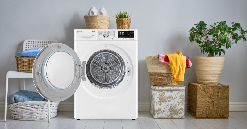 Vệ sinh cảm biến của máy sấy LG để duy trì độ chính xác