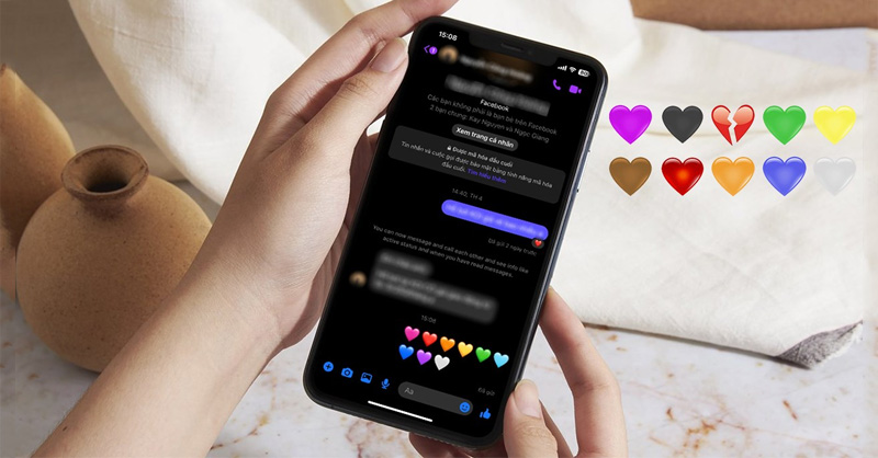Ý nghĩa các màu trái tim trong Messenger mà bạn không thể bỏ qua