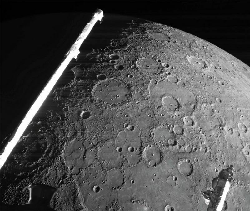 Ảnh chụp sao Thủy của tàu BepiColombo