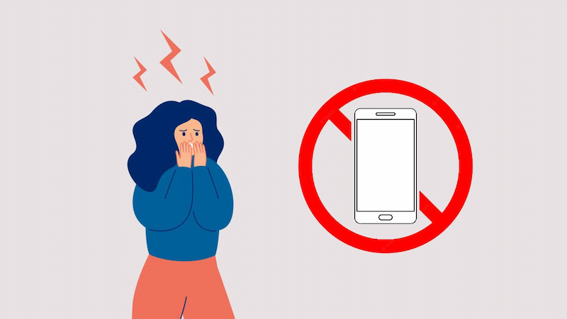 Biểu hiện của Nomophobia