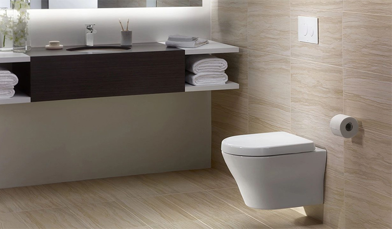 Lưu ý khi lắp đặt bồn cầu treo tường
