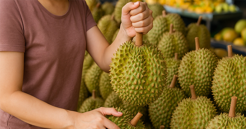 Bí quyết chọn sầu riêng ngon