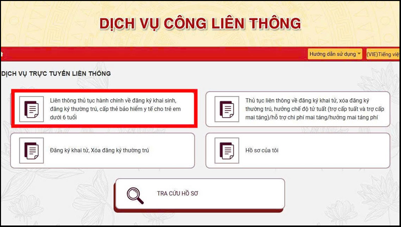 Chọn Liên thông thủ tục hành chính… 6 tuổi