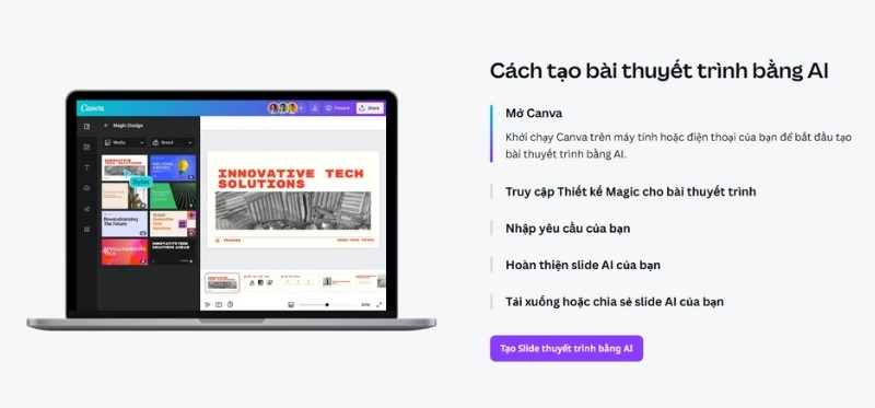 Công cụ tạo slide bằng AI là trợ lý, không phải người thay thế