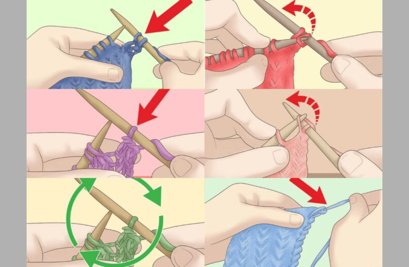 Đan mũi chiết kết thúc sản phẩm