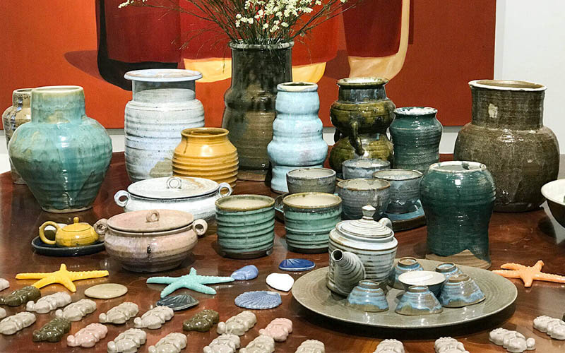 Đồ gốm thể hiện sự tỉ mỉ của người làm thủ công