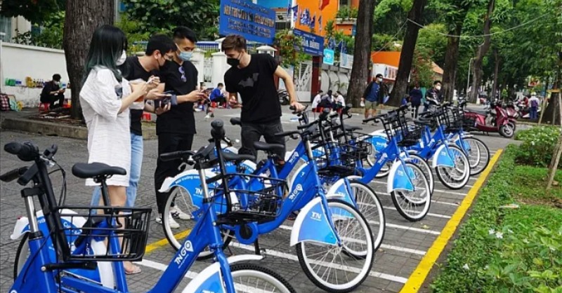 Giá thuê xe đạp công cộng trên ứng dụng TNGo