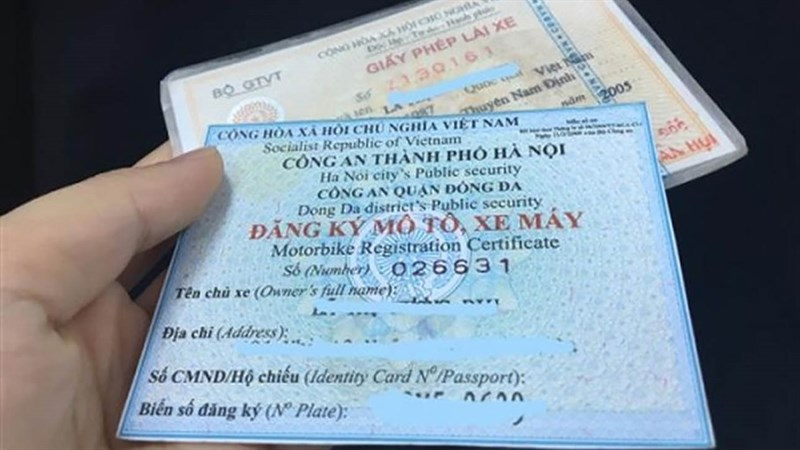 Giấy tờ liên quan đến xe