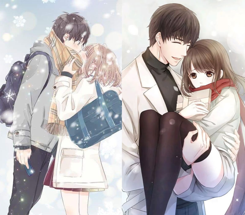 Hình ảnh cặp đôi yêu nhau anime mang đến cảm xúc đặc biệt