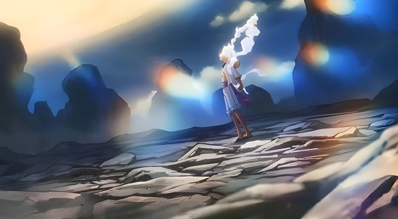 Tải ngay hình nền Luffy Gear 5 dành cho máy tính