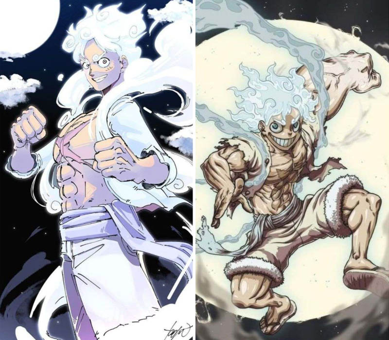 Hình nền Luffy Gear 5 mà ai cũng mê