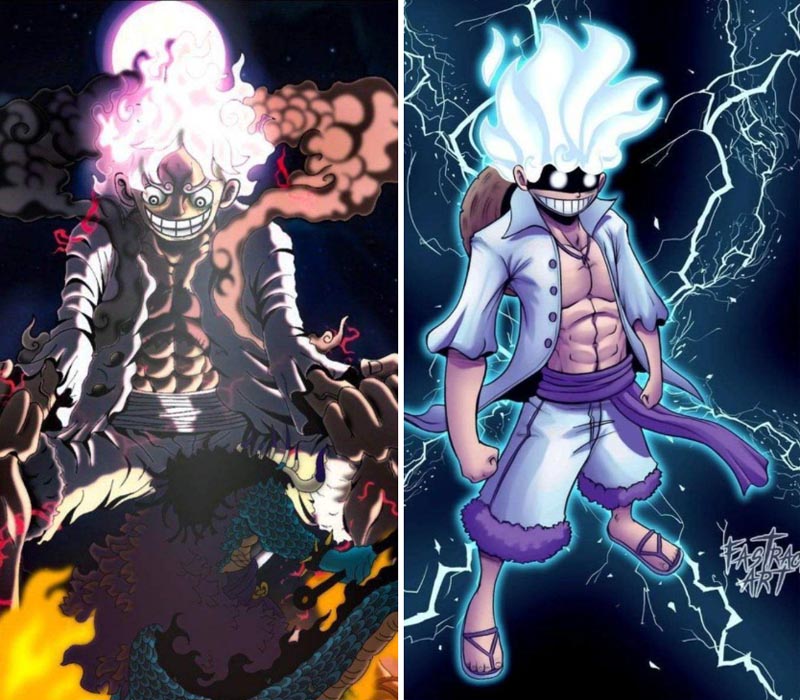 Hình nền Luffy Gear 5 mà bạn nên tải về