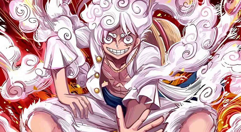 Hình nền Luffy Gear 5 dành cho máy tính của bạn