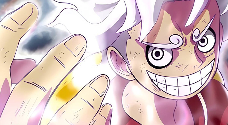 Hình nền Luffy Gear 5 dành cho máy tính vạn người mê