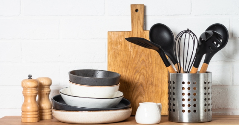 Ngăn ẩm mốc, vi khuẩn và gỉ sét với các dụng cụ nhà bếp