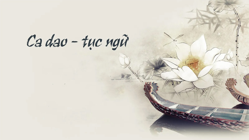 Những câu ca dao tục ngữ Việt Nam chứa đựng kinh nghiệm sống