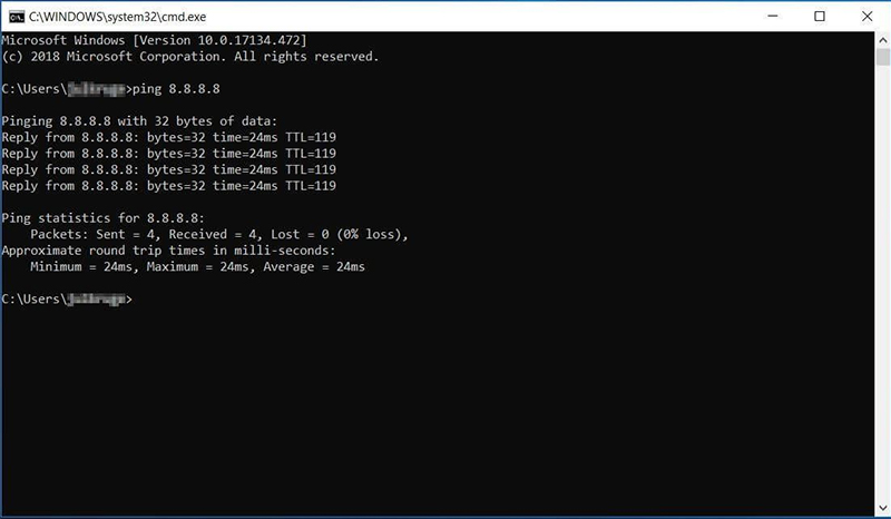 Ping là viết tắt của Packet Internet Groper