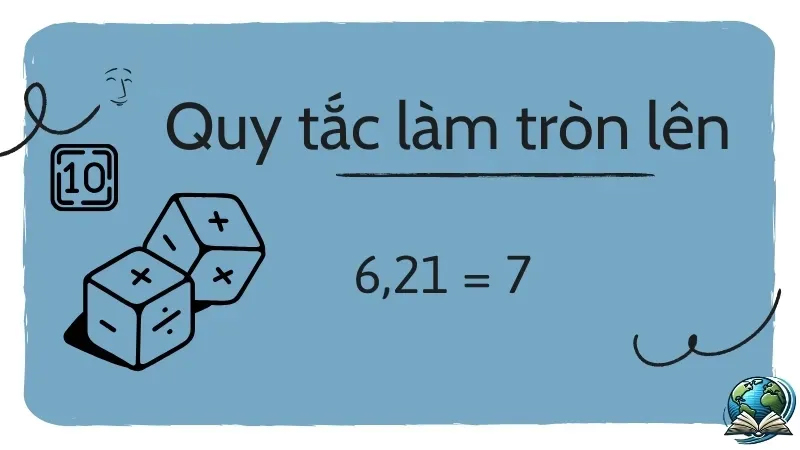 Làm tròn lên là cách tăng giá trị của một số đến giá trị lớn hơn gần nhất