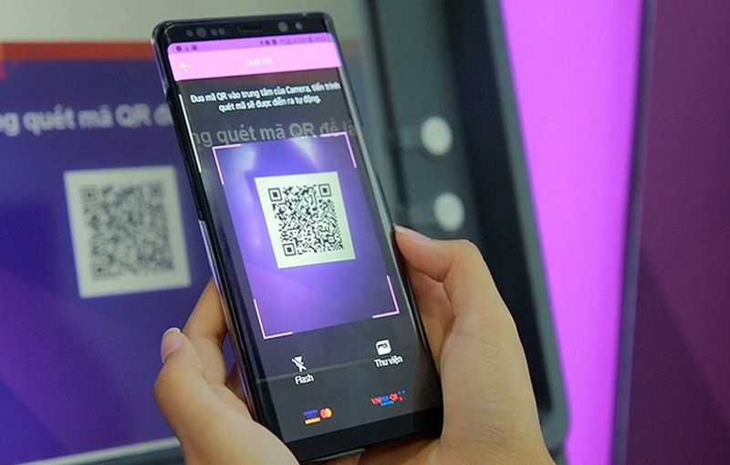 Rút tiền ATM bằng mã QR là phương thức rút tiền hiện đại