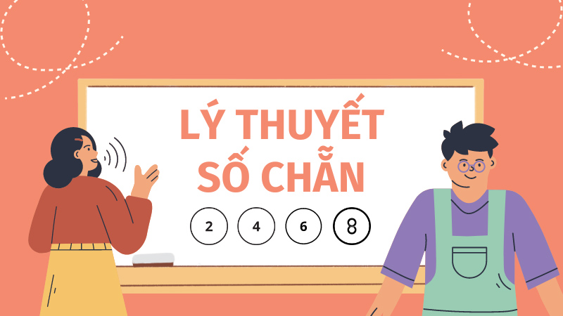 Các số chẵn có thể được biểu diễn dưới dạng 2n