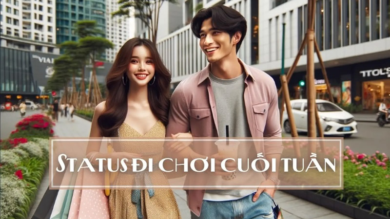 Stt đi chơi cuối tuần hút ngàn lượt like