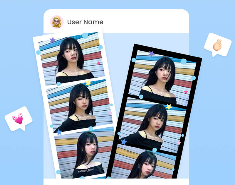 Cách tạo dáng chụp Photobooth cho 1 người 2