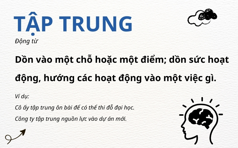 "Tập trung" là gì?