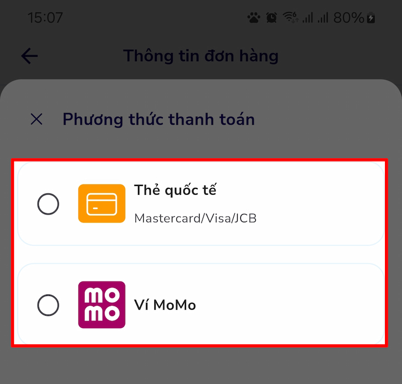 Thanh toán và nhận mã vé Metro online