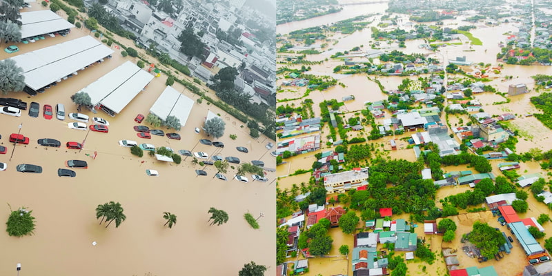 Thiệt hại do lũ lụt gây ra