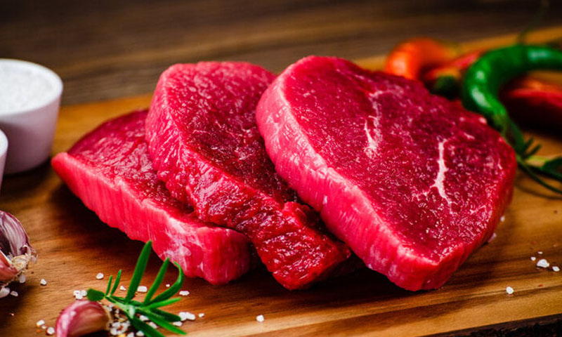 Thịt đỏ như bò, cừu, heo, bê hay trâu là nguồn thực phẩm giàu sắt