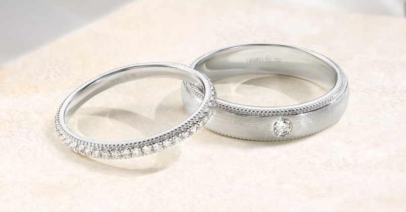 Vàng trắng 14K phù hợp nhiều phong cách