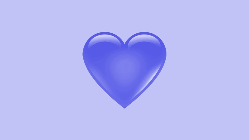 Trái tim màu xanh dương trong Messenger có ý nghĩa gì