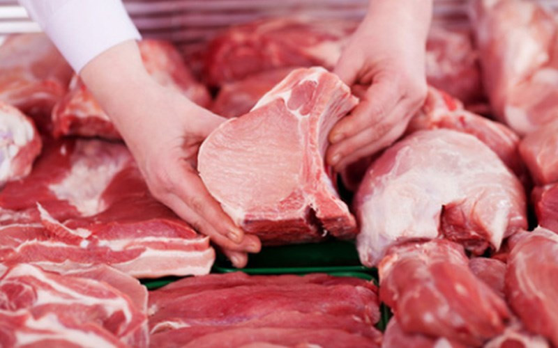 Thịt heo sạch có độ đàn hồi tốt