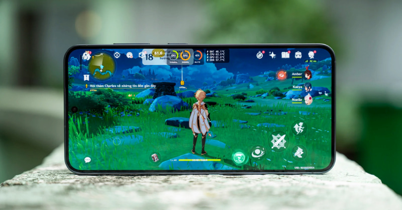 Trải nghiệm game trên Samsung Galaxy S25