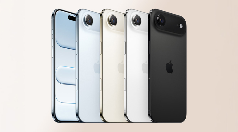 iPhone Air có các phiên bản màu sắc thời thượng