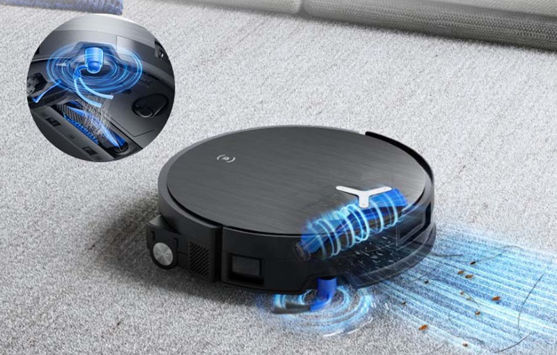 Công nghệ ZeroTangle 3.0 sử dụng bộ chổi kép