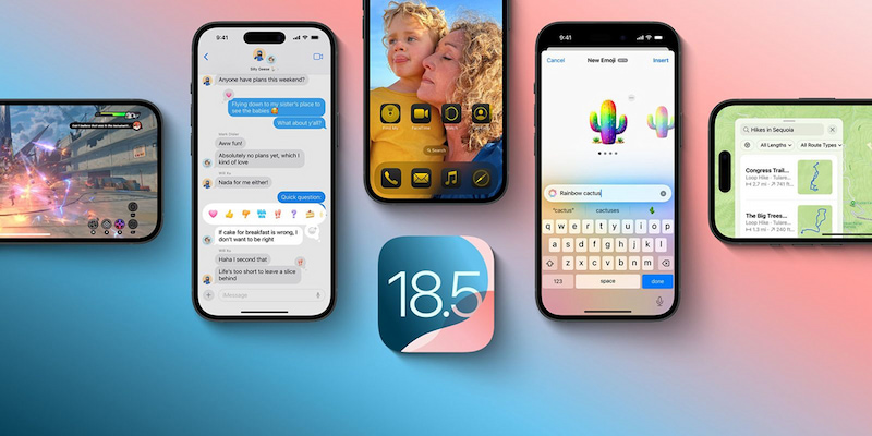 Danh sách các thiết bị được cập nhật iOS 18.5