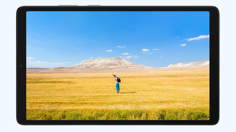 Galaxy Tab A11 có khả năng hiển thị sắc nét