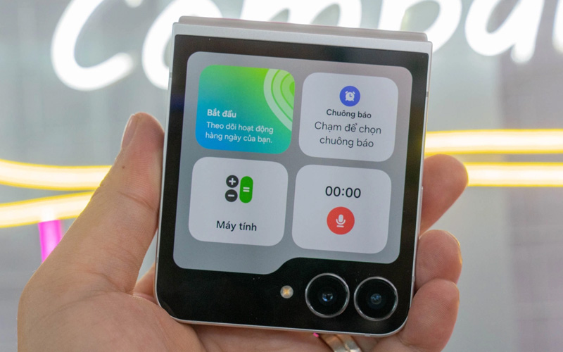 Ngoại hình của Galaxy Z Flip7 FE không có nhiều thay đổi