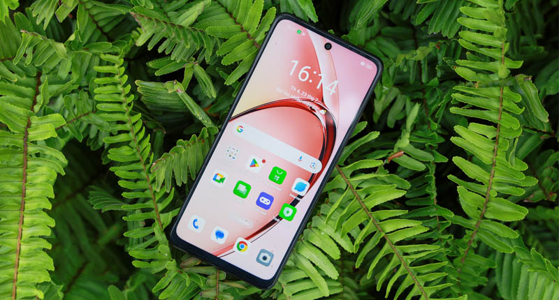 OPPO A5i có khả năng hiển thị ngoài trời sắc nét