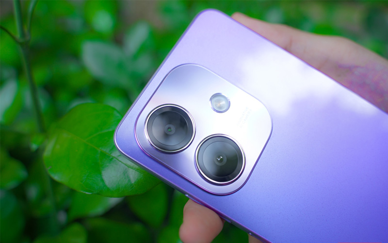 OPPO A5i có hệ thống camera còn hạn chế