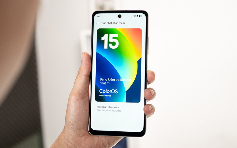 OPPO A5i Pro hoạt động dựa trên nền tảng Android 15