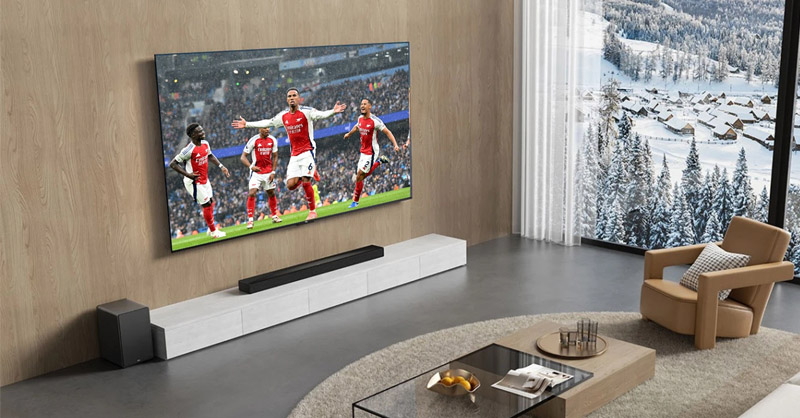 Tivi TCL C8K mang đến nhiều kích thước khác nhau