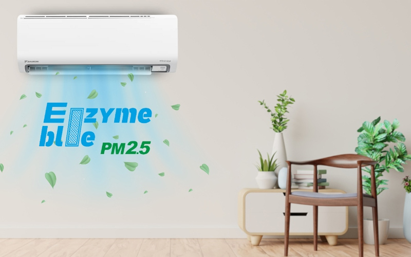 Máy lạnh Daikin ATKB25ZVMV tích hợp bộ lọc kép Enzyme Blue và PM2.5