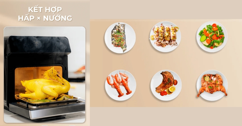 Magic Eco S12 chế biến đồ ăn dinh dưỡng, lành mạnh
