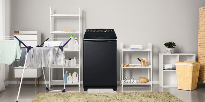 Máy giặt Aqua 12 kg AQW-FR120HT.BK có thể xử lý lượng quần áo lớn