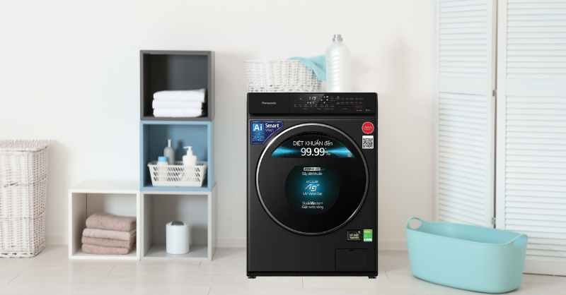 Máy Giặt Sấy Panasonic NA-V10FR1BVT phù hợp cho không gian nhỏ