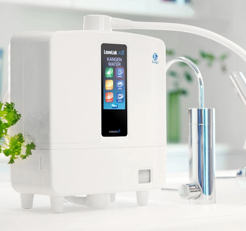 Máy lọc nước điện giải ion kiềm Kangen LeveLuk K8 vô cùng cao cấp