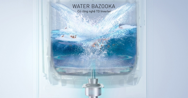 Panasonic Inverter 11.5 Kg NA-FD115X3BV nổi bật với Water Bazooka