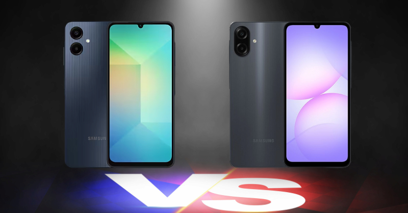 So sánh Galaxy A07 và Galaxy A06